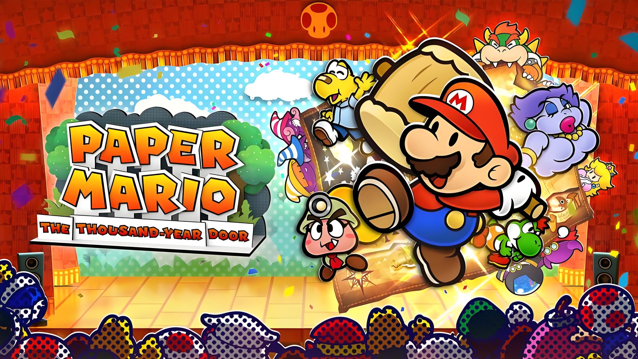 【中文】【XCI】【升级1.0.1】纸片马力欧 千年之门 Paper Mario The Thousand-Year Door-QWYOU
