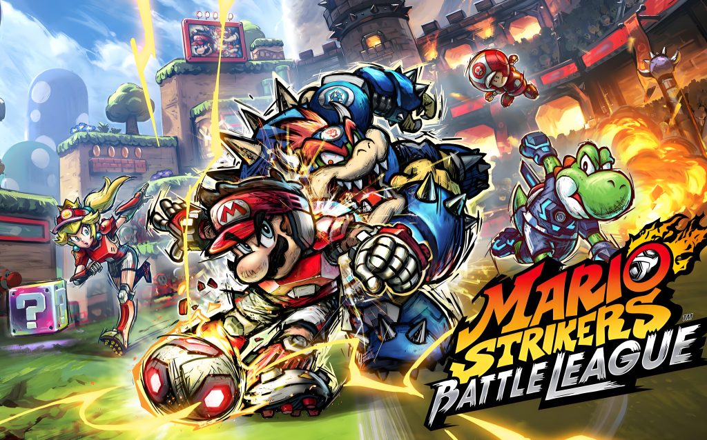 图片[1]-【中文】【XCI】【NSP】【升级1.3.2】马里奥前锋对战联赛足球 Mario Strikers Battle League-QWYOU