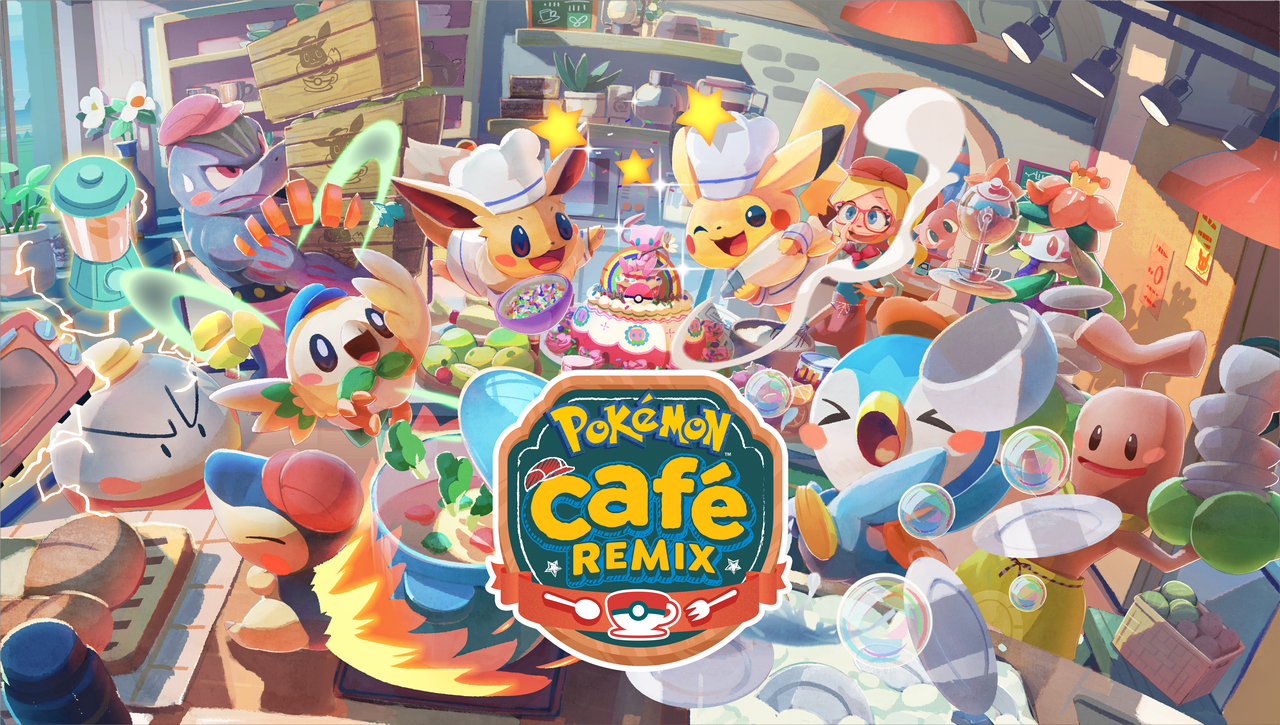 【中文】【XCI】【升级2.50】宝可梦咖啡馆 Pokémon Café Mix-QWYOU