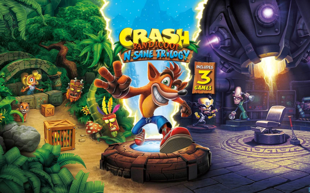 图片[1]-古惑狼三部曲 重制版 Crash Bandicoot N. Sane Trilogy-QWYOU