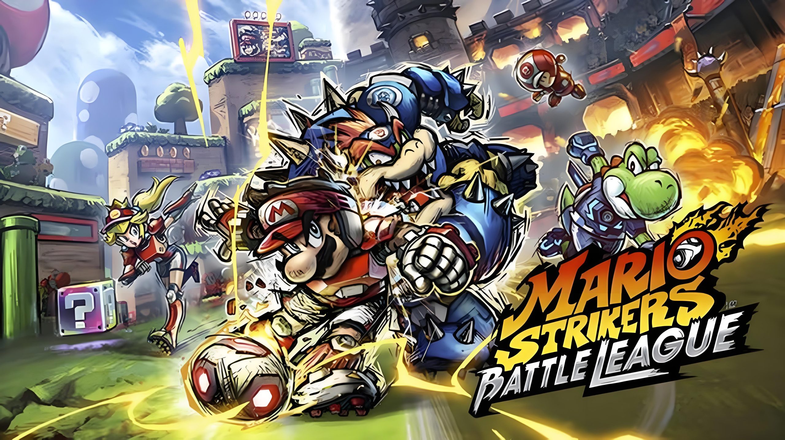 马里奥激战前锋 战斗联赛 Mario Strikers Battle League Football-QWYOU