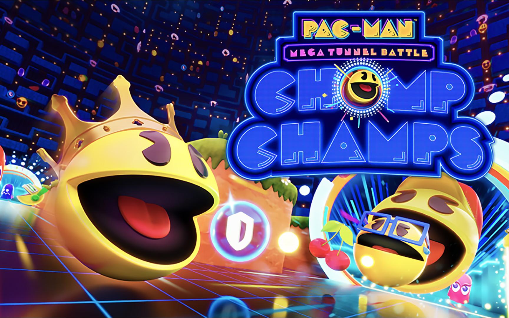 吃豆人 无尽地道争豆暴食没有极限 Pac-Man Mega Tunnel Battle Chomp Champs-QWYOU